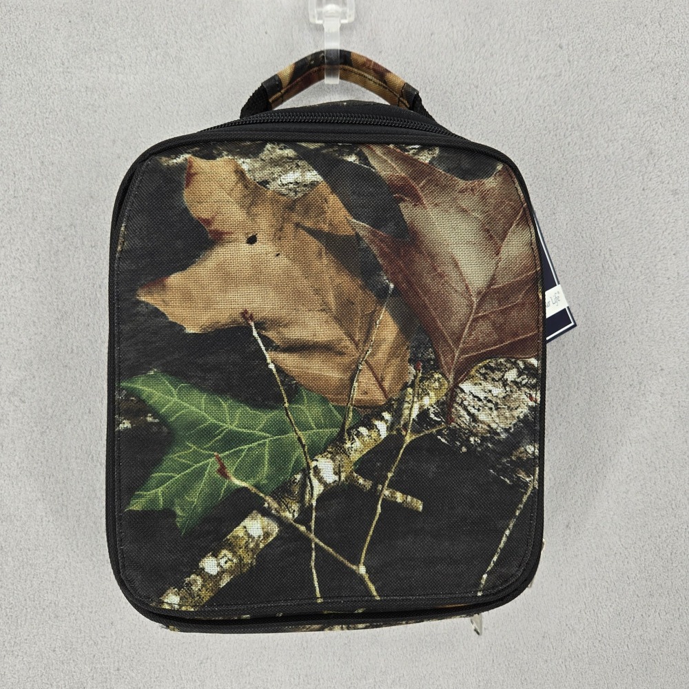 Wholesale Boutique Woods Camo Insulated Lunch Bag Embroidery Blank NWT